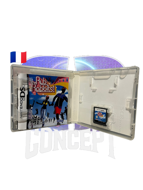 Photo du contenu du jeu The Rub Rabbits sur DS 
