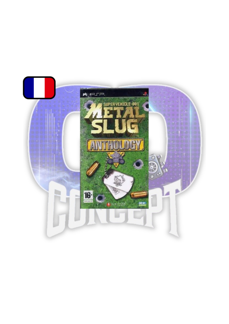 Metal Slug Anthology PSP – 49,90 € | GG Concept Cover Metal Slug Anthology PSP