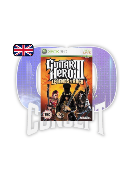 Guitar Hero III: Legends of Rock – Xbox 360 – Version UK