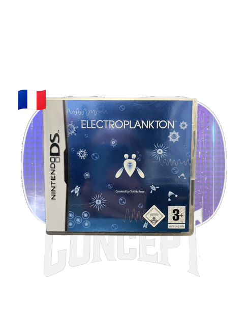 Photo de l'avant du jeu Elektroplankton sur Nintendo DS 