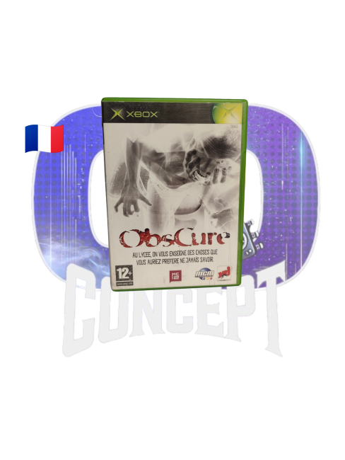 Obscure Xbox front Photo de face du jeu Obscure sur Xbox