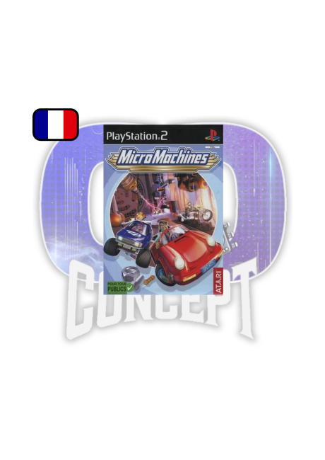 Micro Machines PS2 Cover Micro Machines PS2