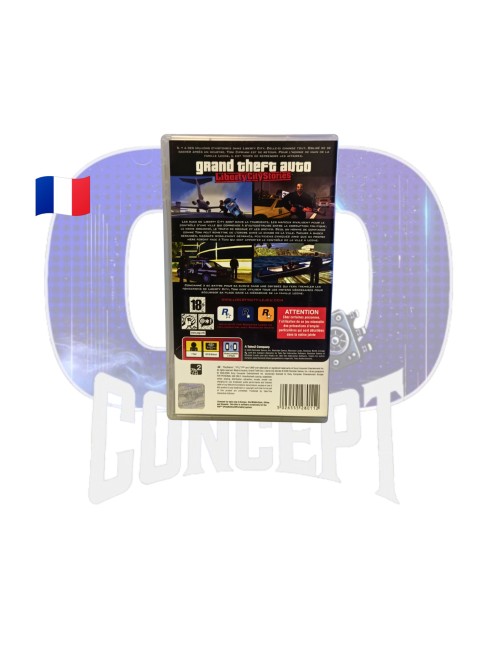 GTA LibertyCityStories back Photo de dos du Jeu GTA Liberty City Stories sur PSP