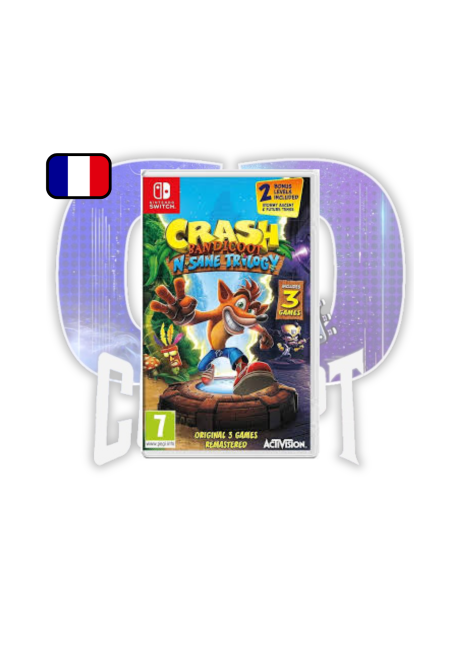 Cover Crash Bandicoot N. Sane Trilogy Switch