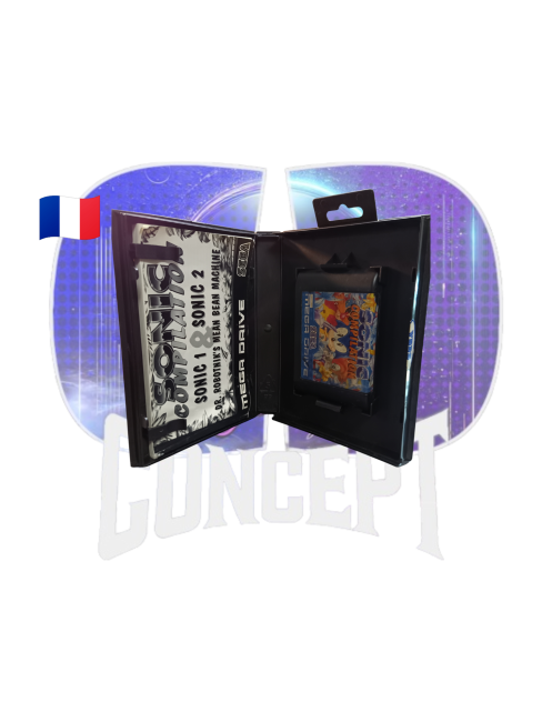 Sonic Compilation MegaDrive content Photo du contenu du jeu Sonic Compilation sur MegaDrive