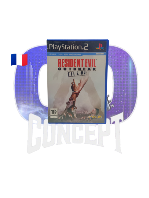 Resident Evil Outbreak file 2 front Photo de face du jeu Resident Evil Outbreak File#2 sur PS2