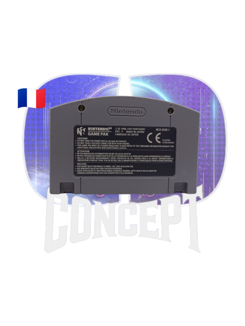Photo de dos de la cartouche du jeu Holy Magic Century sur Nintendo 64