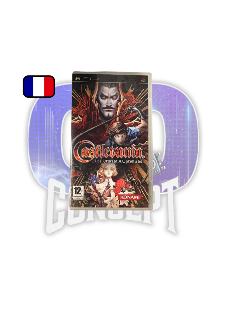 Castlevania Dracula X Chronicles PSP font Photo de face du jeu Castlevania Dracula X Chronicles PSP