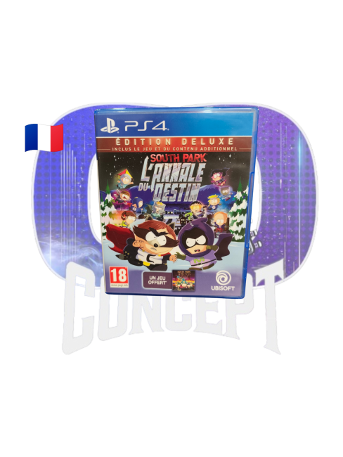 South Park L'Annale du Destin PS4 front Photo de face du jeu South Park: L'Annale du Destin sur PS4
