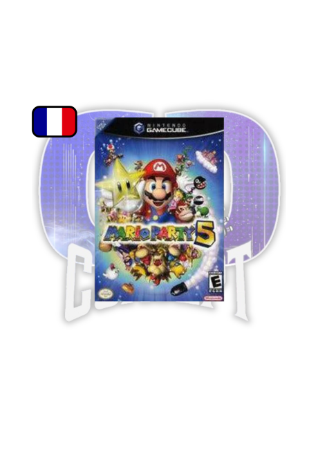 Mario Party 5 GameCube CIB Cover Mario Party 5 GameCube CIB