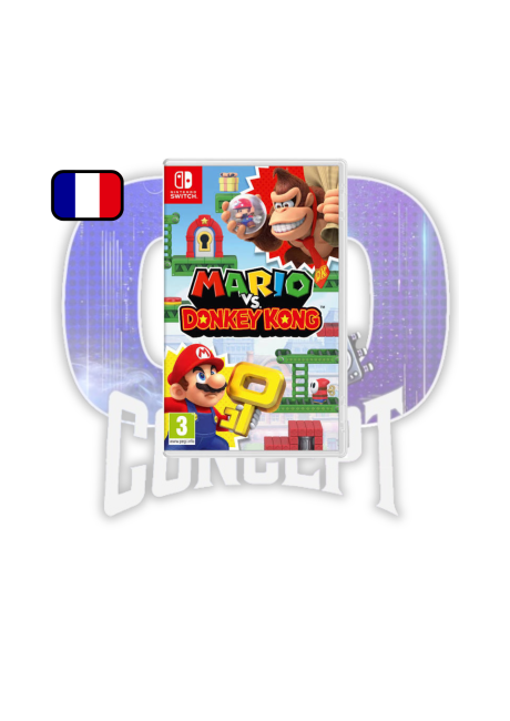 Mario vs. Donkey Kong Switch CIB Cover