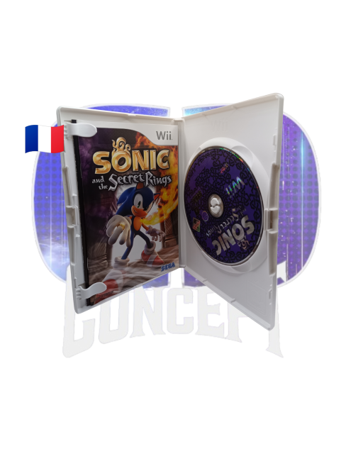 Photo du contenu du jeu Sonic and the Secret Rings sur Wii