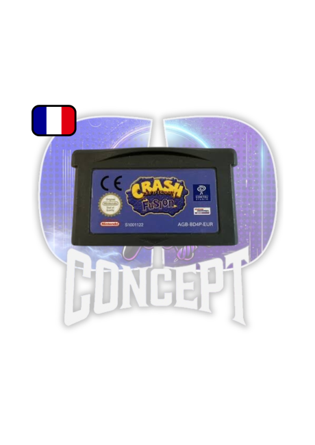 Crash Fusion – Game Boy Advance Cover Crash Fusion GBA en loose