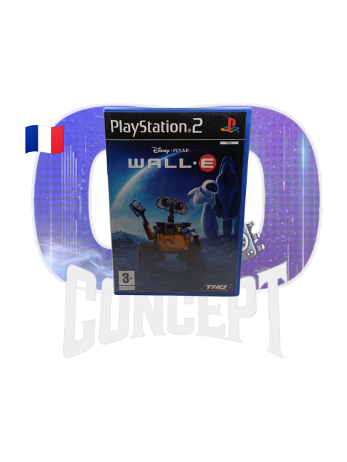 Photo de l'avant du jeu Wall-E sur PS2