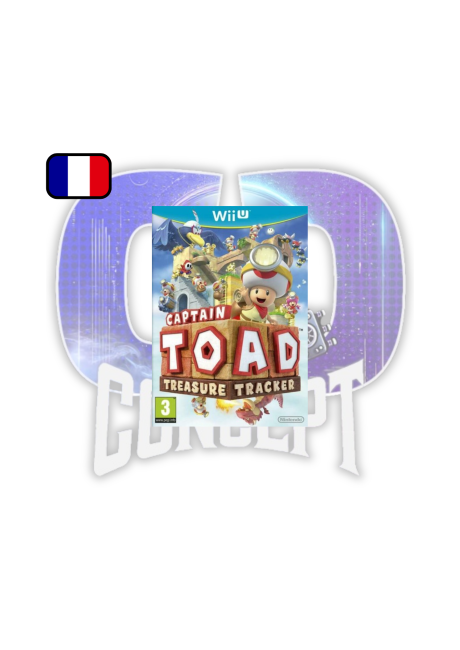Captain Toad WiiU front Photo de la jaquette du jeu Captain Toad sur WiiU