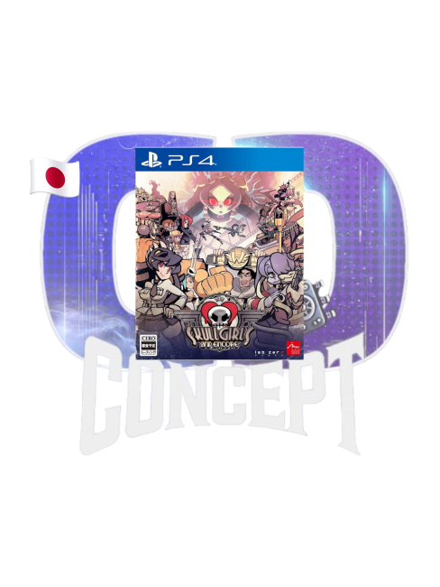 Photo de la jaquette du jeu Skullgirls 2nd Encore PS4 JAP