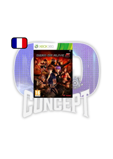 Dead or Alive 5 Xbox 360 Cover Dead or Alive 5 Xbox 360