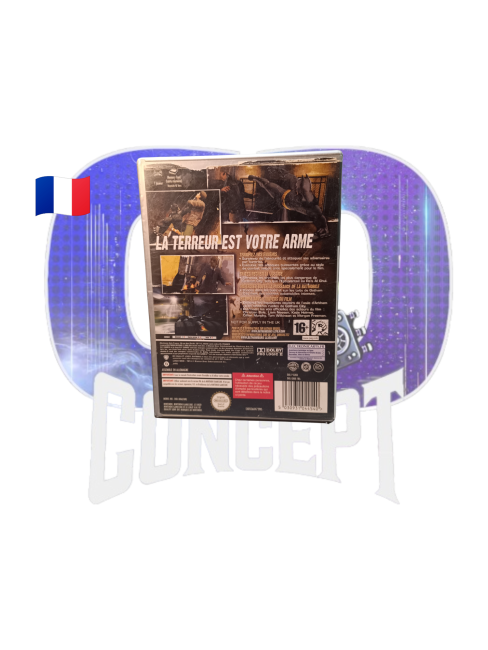 Photo de l'arrière du jeu Batman Begins sur GameCube