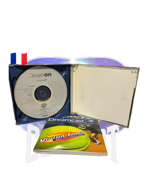 Photo du contenu du jeu Virtua Tennis sur Dreamcast