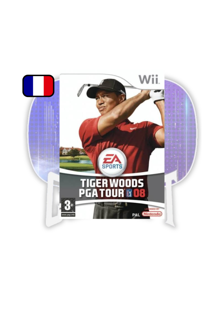 Tiger Woods PGA Tour 08 Wii CIB Cover