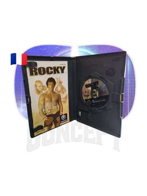 Photo du contenu du jeu Rocky sur GameCube