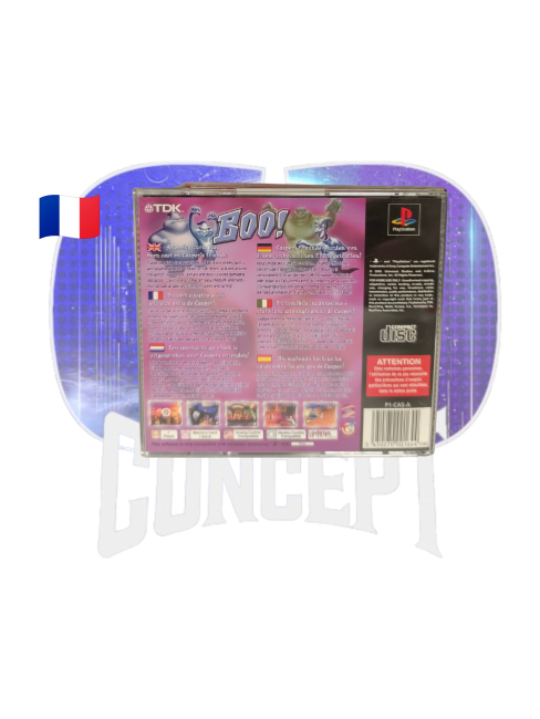 Casper Friends around the world ps1 back Photo de dos du jeu Casper Friends around the World sur PS1