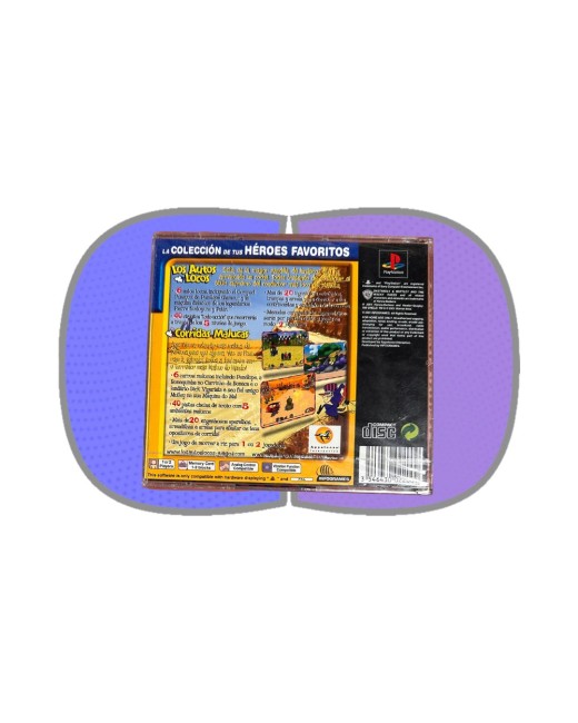 Photo de dos du jeu Wacky Races sur PS1