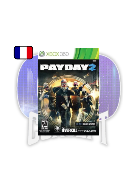 Payday 2 Xbox 360 Complet Cover