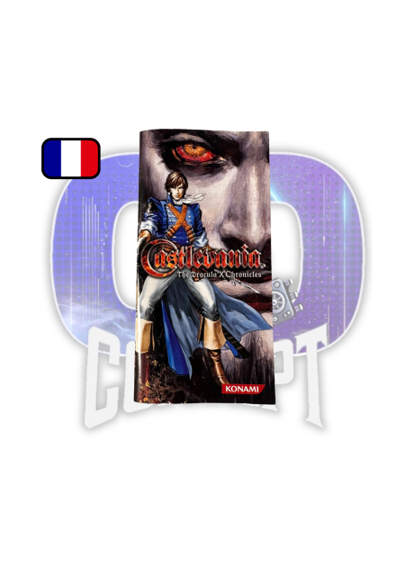 Castlevania Dracula X Chronicles PSP notice Photo de la notice du jeu Castlevania Dracula X Chronicles PSP