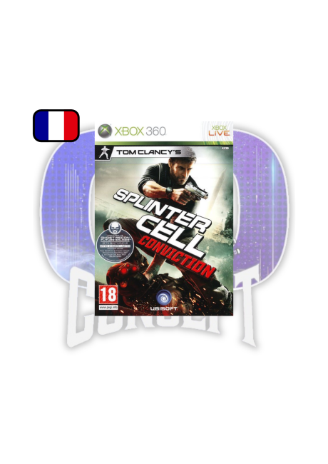 Cover Splinter Cell Conviction Xbox 360