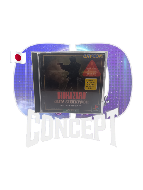 BioHazard Gun Survivor PS1 Front Photo de face du jeu BioHazard Gun Survivor sur PS1