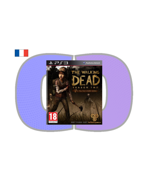 Photo de la jaquette du jeu The Walking Dead Season 2 Telltale PS3