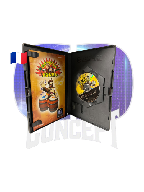 Photo du contenu du jeu Donkey Konga sur GameCube