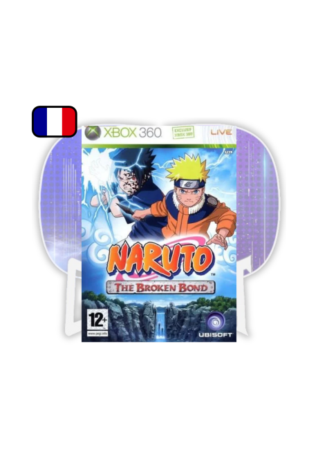 Naruto The Broken Bond Xbox 360 Complet Cover
