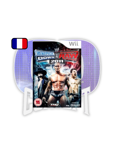 Cover WWE SmackDown vs Raw 2011 Wii
