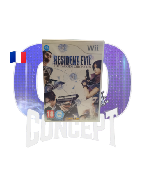 Resident Evil the Darkside Chronicles Wii front photo de face du jeu Resident Evil The Darkside Chronicles sur Wii