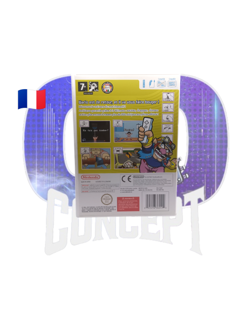 Photo de dos du jeu WarioWare Smooth Moves sur Wii