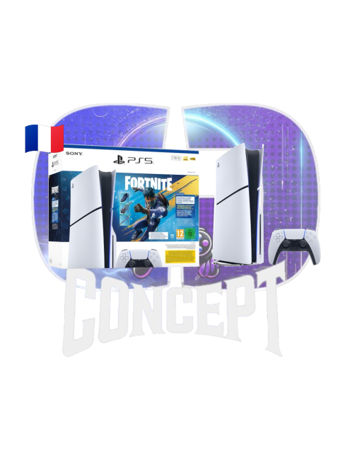 PlayStation 5 Slim Pack Fortnite Photo du Pack PS5 Fortnite