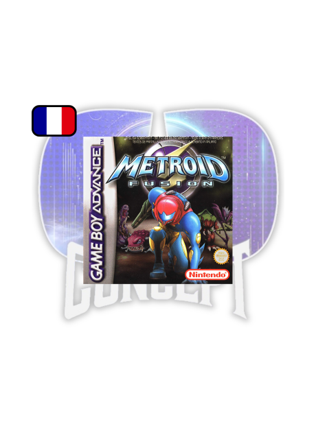 Metroid Fusion GBA Box Metroid Fusion GBA