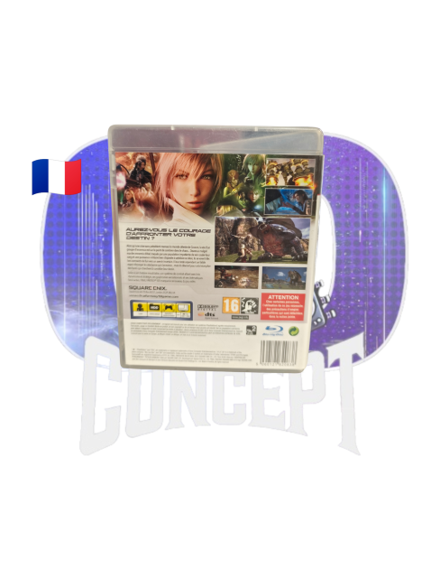 Final Fantasy 13 PS3 back Photo de dos du jeu Final Fantasy 13 sur PS3