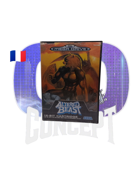 Photo de face du jeu Altered Beast sur Megadrive