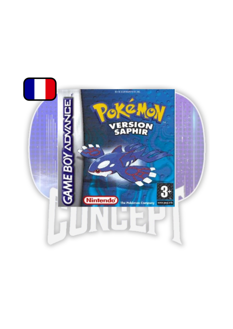 Cover Pokémon Saphir GBA 