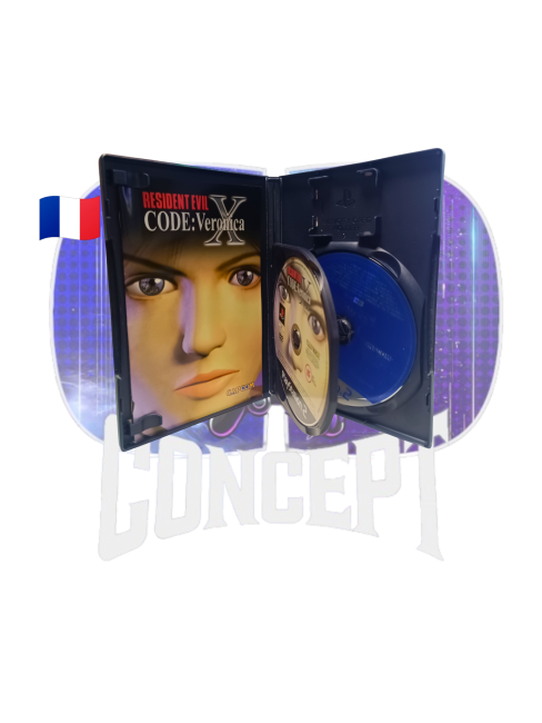 Resident Evil Code Veronica X PS2 content Photo du contenu du jeu Resident Evil Code Veronica X sur PS2