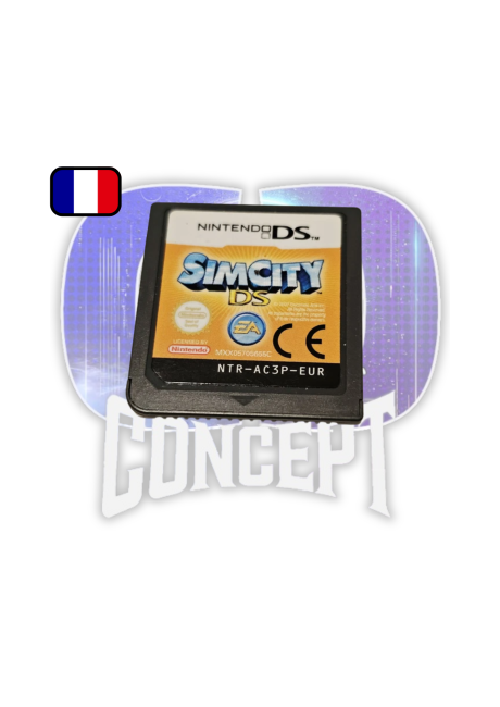 Photo de la cartouche du jeu SimCity DS