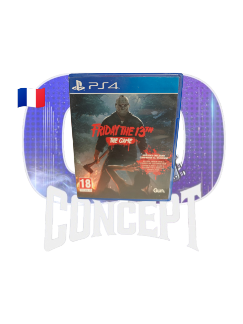Friday the 13th the game PS4 front Photo de face du jeu Friday the 13th the game PS4