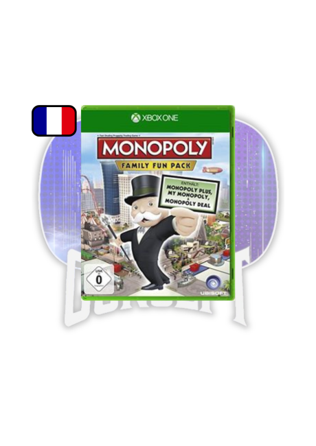 Photo de la jaquette du jeu Monopoly Family Fun Pack – Xbox One