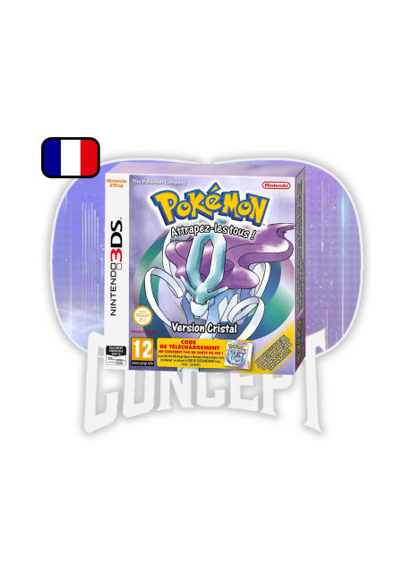 Cover Pokémon Cristal 3DS 