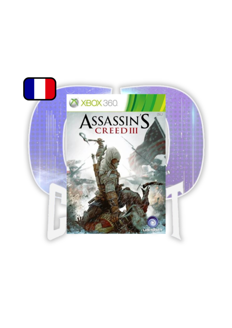 Cover Assassin's Creed III Xbox 360 Complet