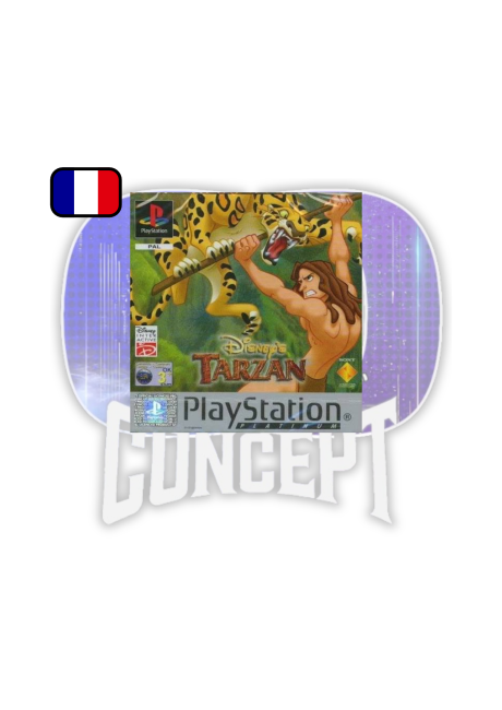 Cover Tarzan PS1 Platinum