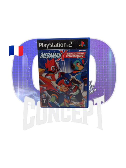 Photo de face du jeu Megaman X Command MIssion sur PS2